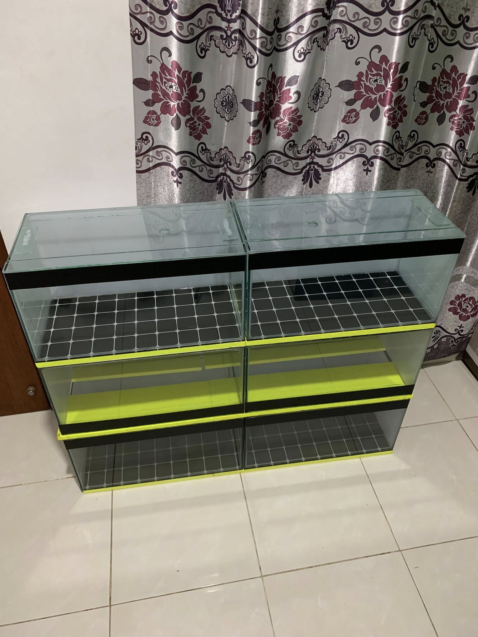 DIJUAL AKUARIUM BERKUALITAS – BONUS LENGKAP, SIAP PAKAI! 🐠