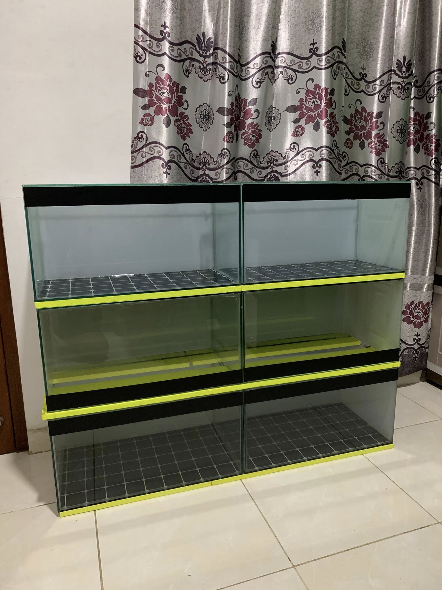 DIJUAL AKUARIUM BERKUALITAS – BONUS LENGKAP, SIAP PAKAI! 🐠