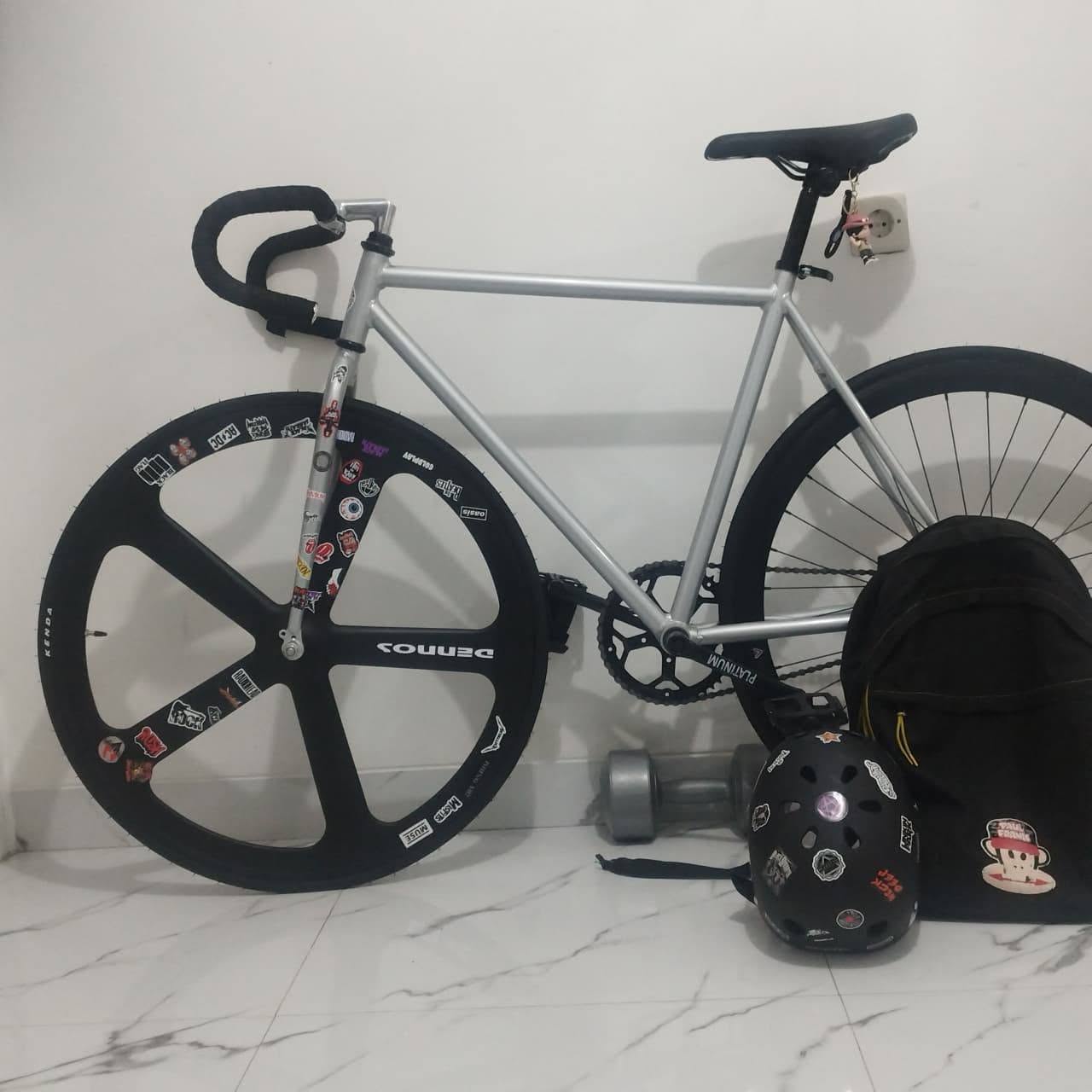 DIJUAL FIXIE 700c DOLTRAP – LIKE NEW, TINGGAL GOWES! 🔥