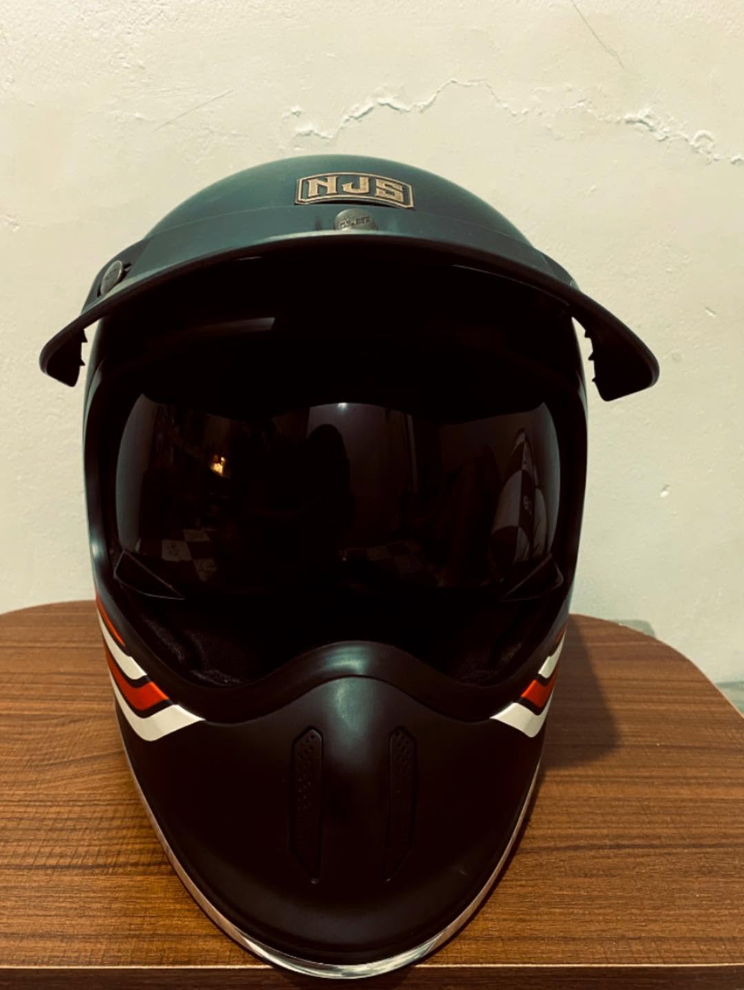 Jual Helm NJS Freedom Sportster Hitam Full Face – Mulus 98%