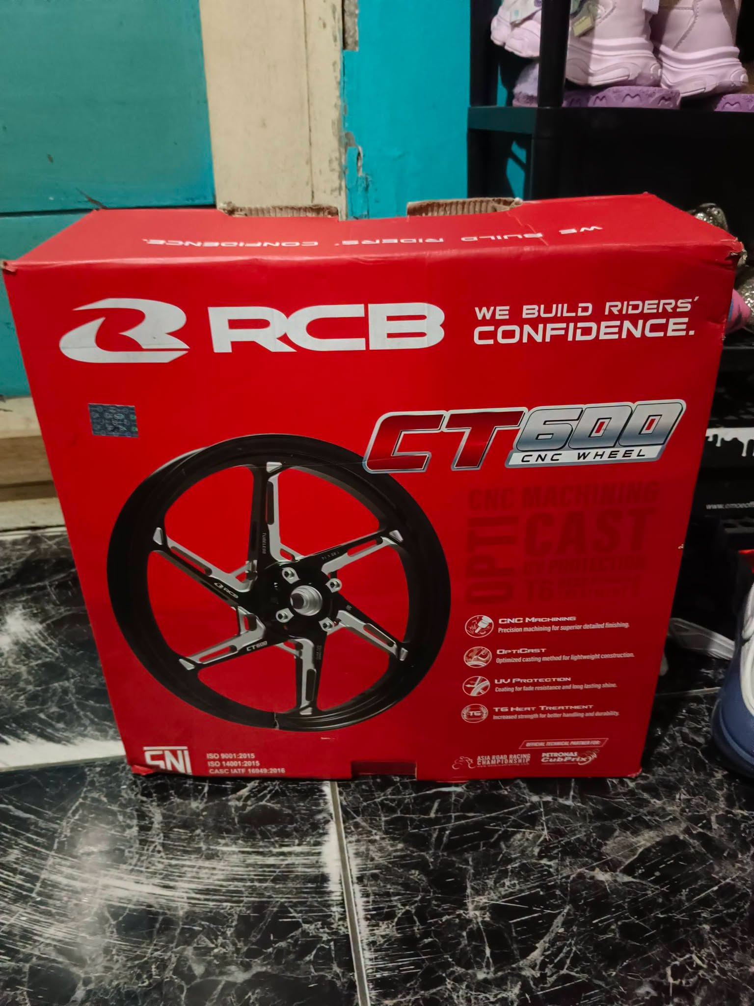 Velg RCB CT600 All Honda Matic 110cc + Ban Maxxis Diamond & FDR MP27