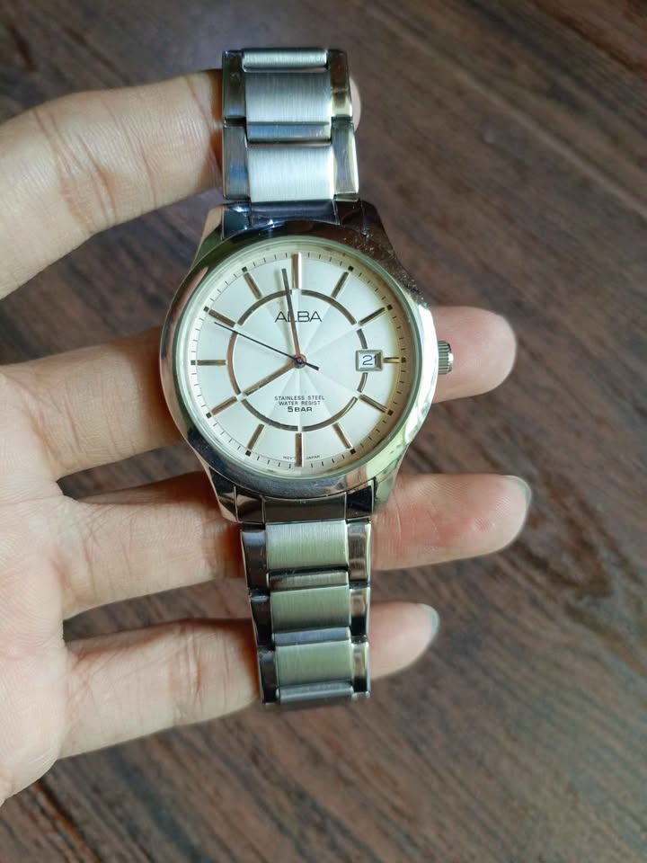 Jam Tangan ALBA Original Second Mulus – WR 5 Bar Teruji
