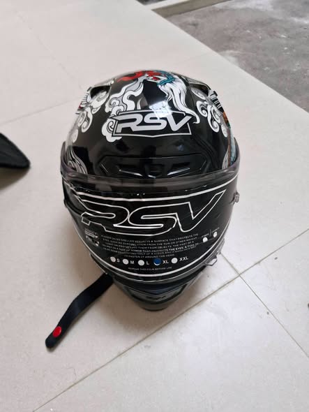 Helm Full Face Like New – Special Edition RSV x Prostreet | Rare Limited Stock