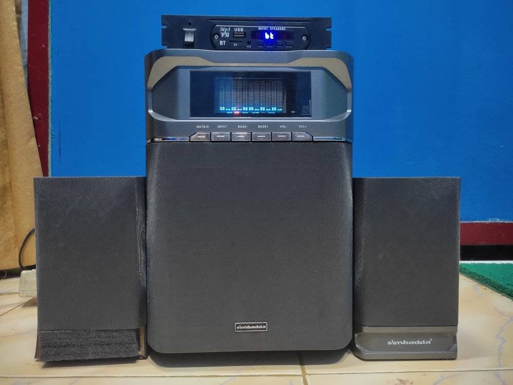 Jual Speaker Aktif Simbadda CST 9550N + Bluetooth Receiver | Bass Manteb