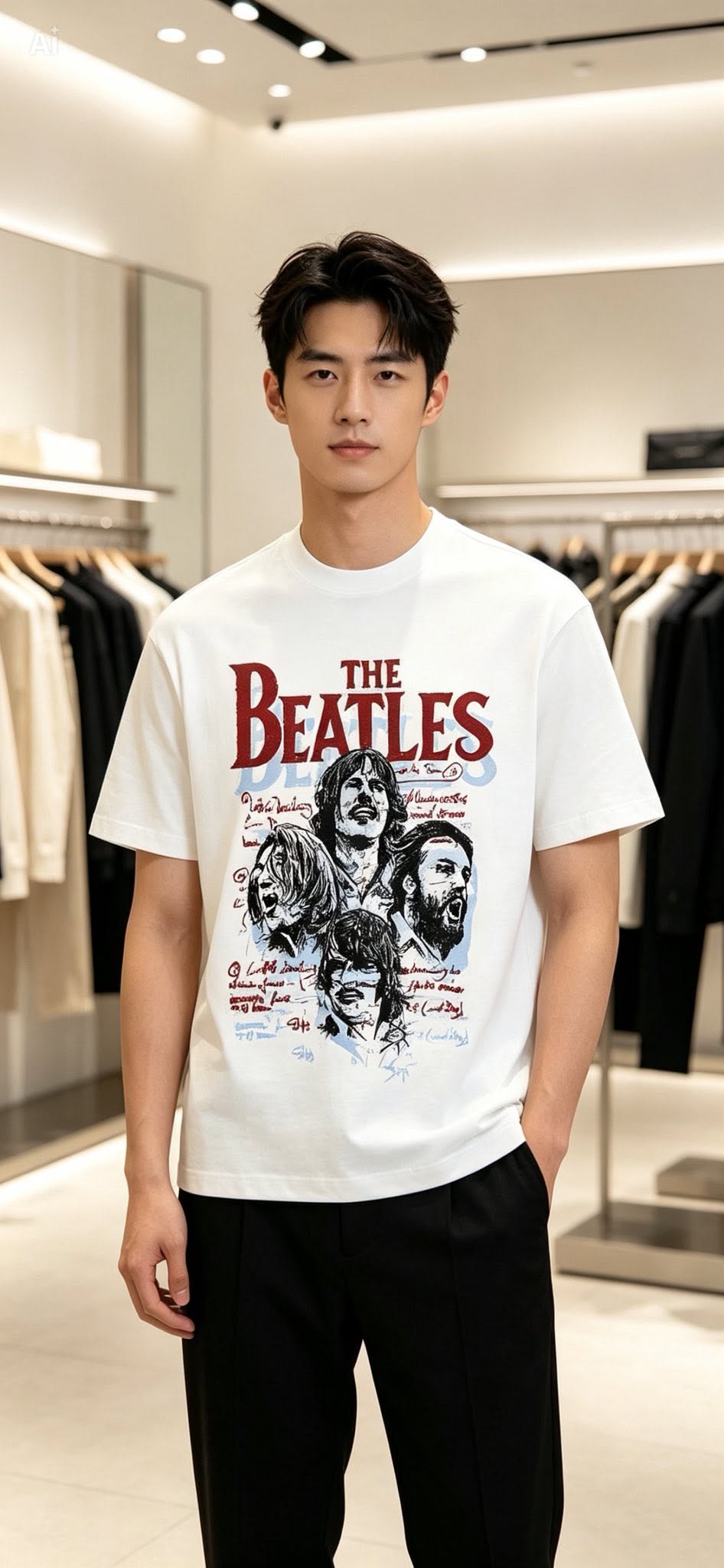 Kaos Oversize Vintage The Beatles – Ikonik, Klasik, & Selalu Keren! 🔥