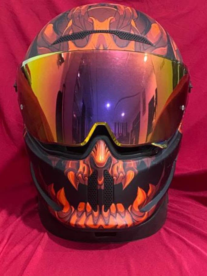 JUAL HELM PREMIUM RUROC ATLAS 3.0 EL DIABLO – LIKE NEW 🔥