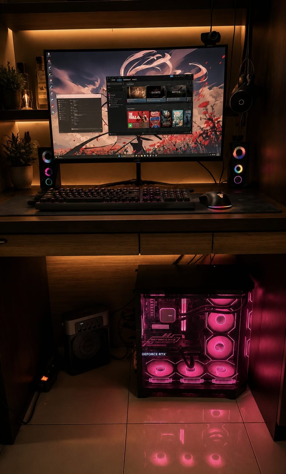 Jual PC Gaming Sultan RTX 4070 SUPER + Ryzen 7 8700F | DDR5 32GB