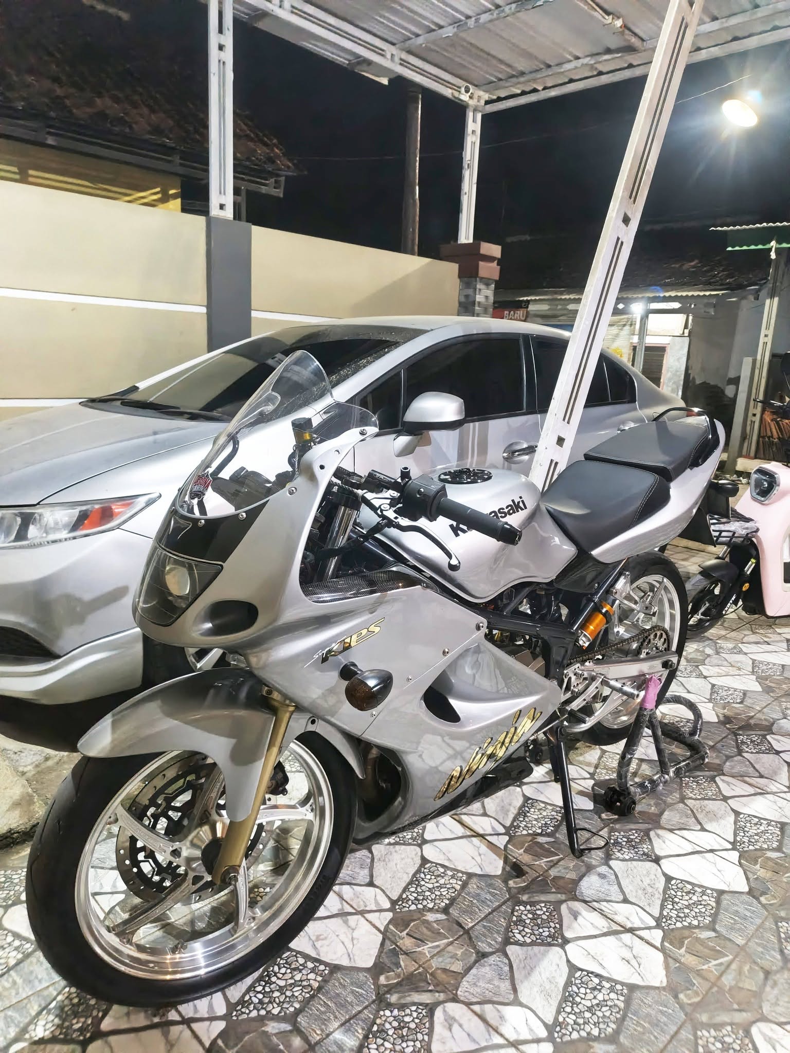 BU Kawasaki Ninja RR Old 2010 Hijau Original – Spek Porting Harian Part Racing