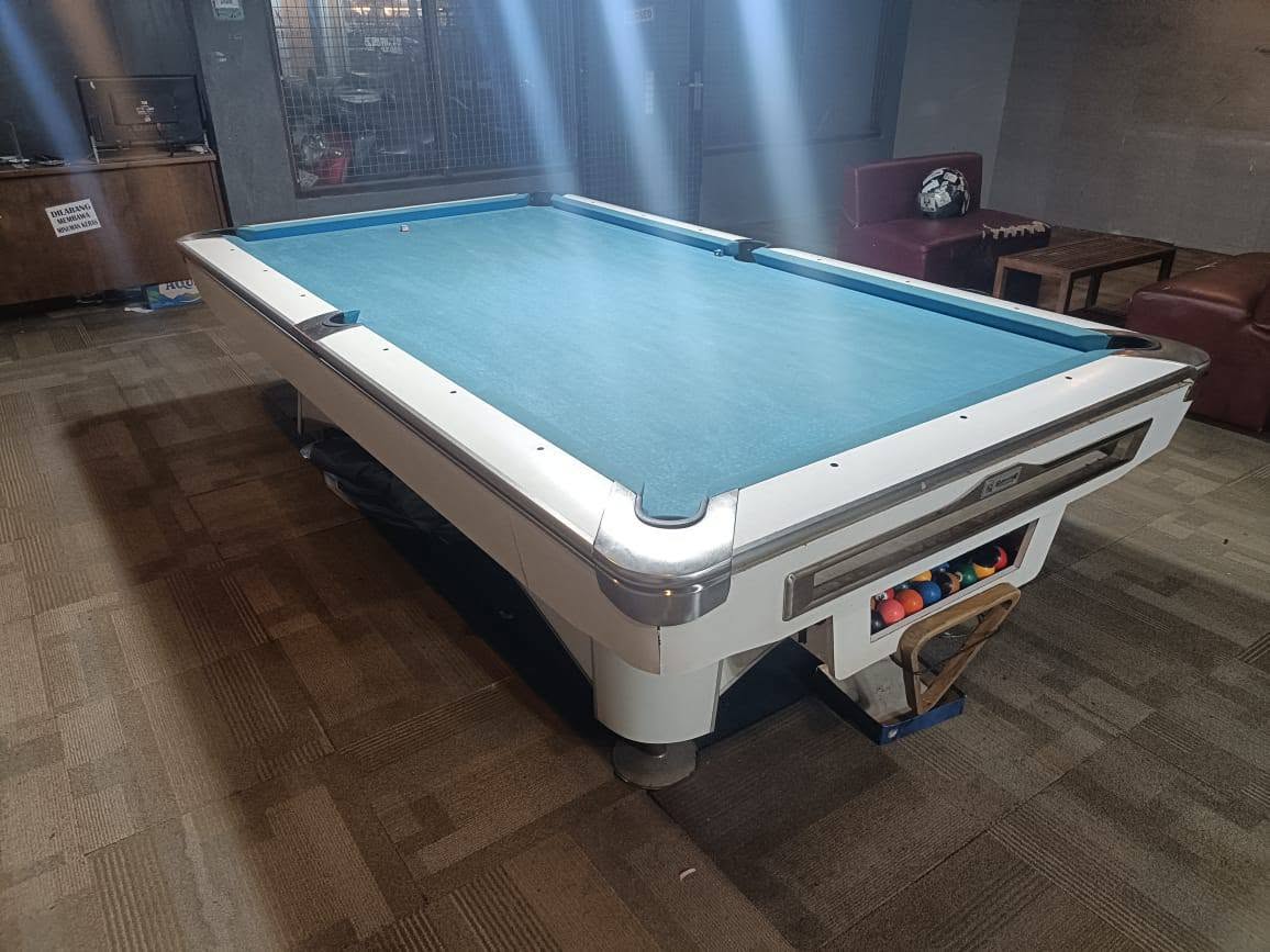 FOR SALE – Meja Billiard 9 Feet Batu Hitam Lengkap | Siap Pakai! 🎱
