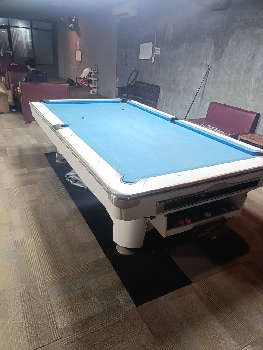 FOR SALE – Meja Billiard 9 Feet Batu Hitam Lengkap | Siap Pakai! 🎱