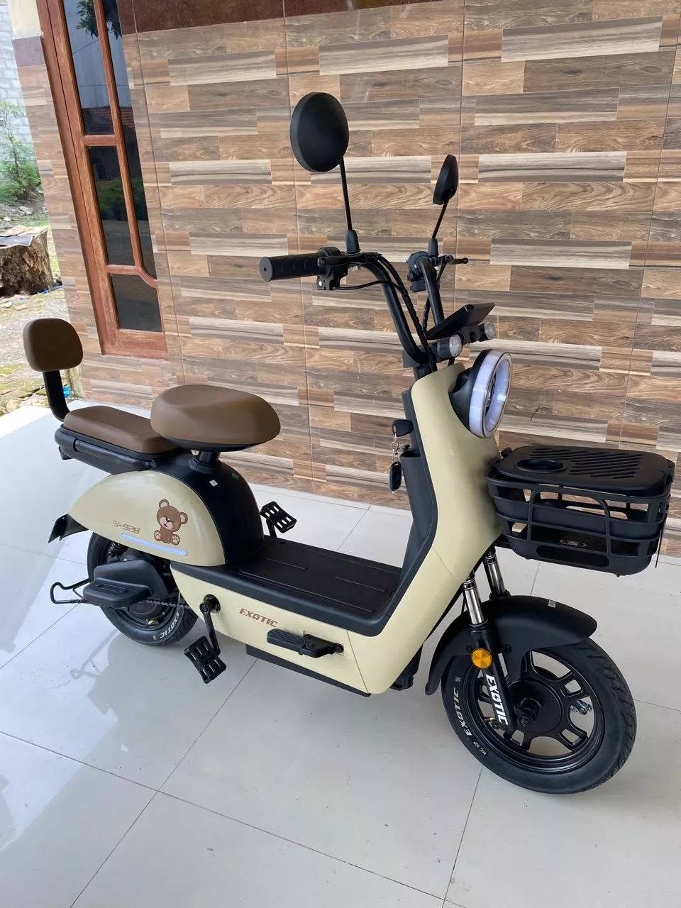 Sepeda Listrik Exotic Groza TX 300 Veloce 2 Mulus Like New – Garansi Resmi