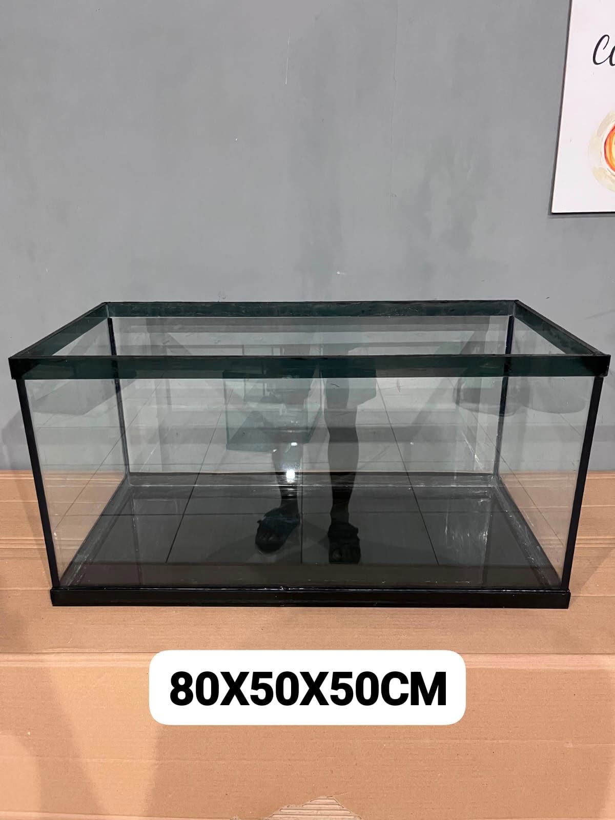 Ready Stock Aquarium Kaca Tebal 5mm – Anti Bocor & Siap Pakai! 🐟