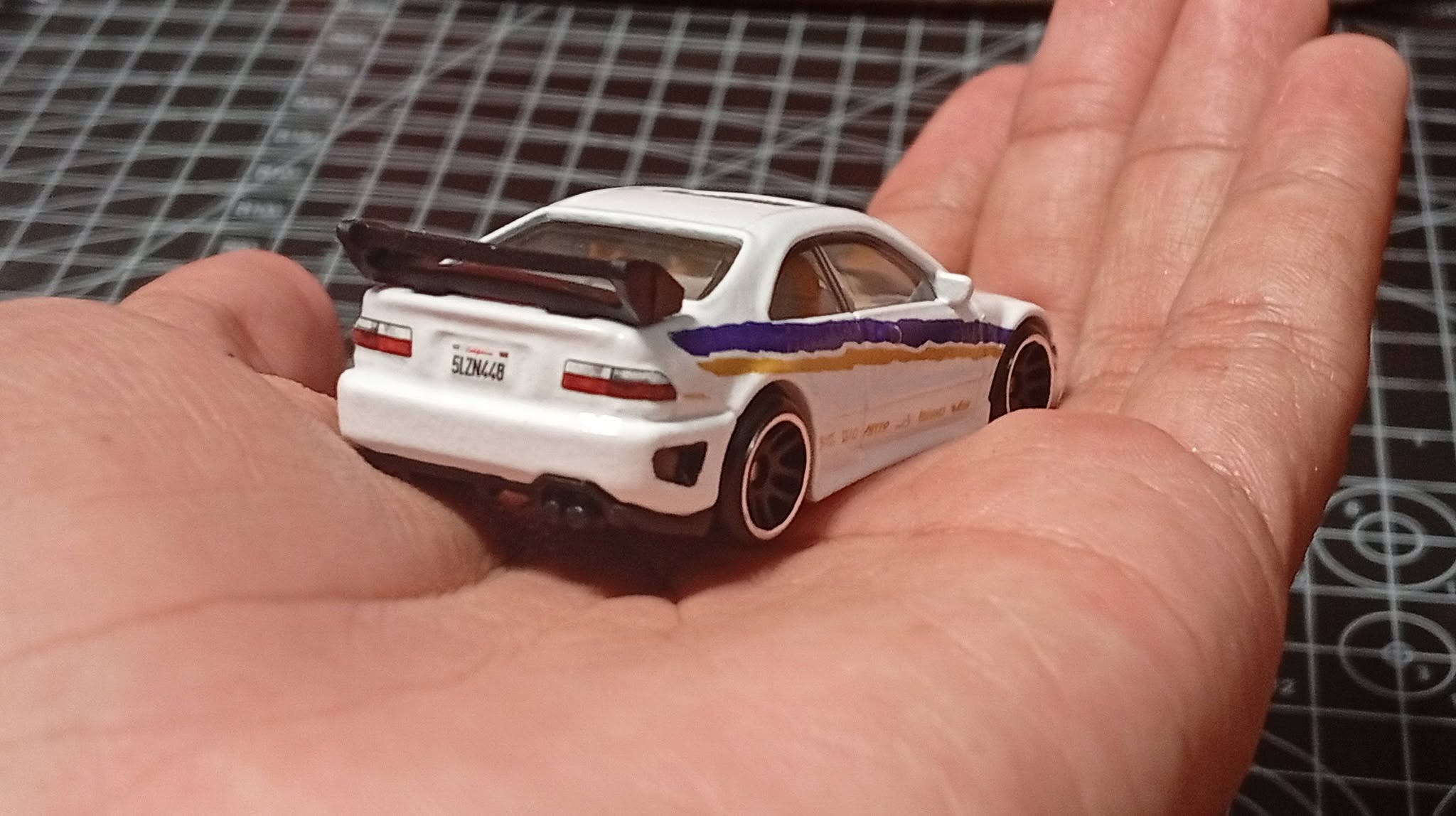 WTS Hot Wheels Honda Civic Coupe Custom Silver Series – Repaint Detail