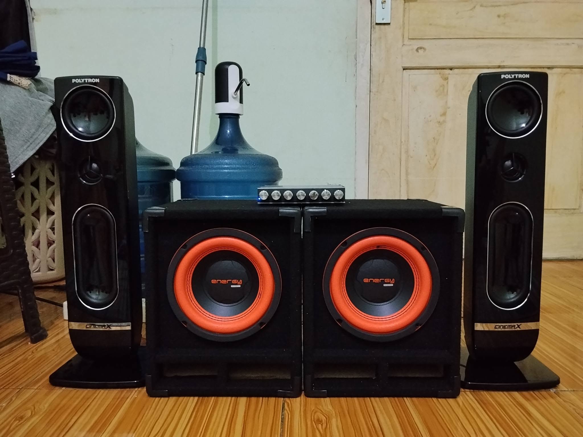 Speaker Tower + Subwoofer Siap Pakai, Suara Mantap! 🔥