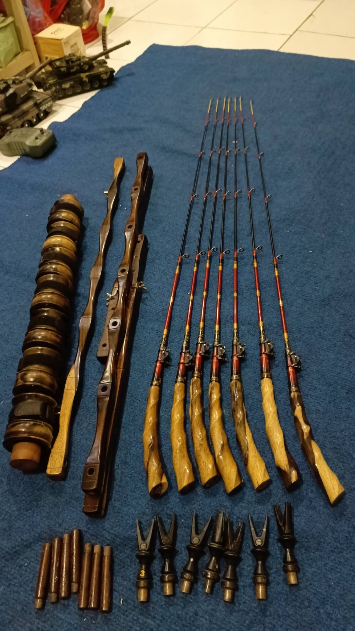 JEJER TIMBANG SET 7 CABUT PAHUL – SOLID CARBON, SIAP PAKAI! 🔥