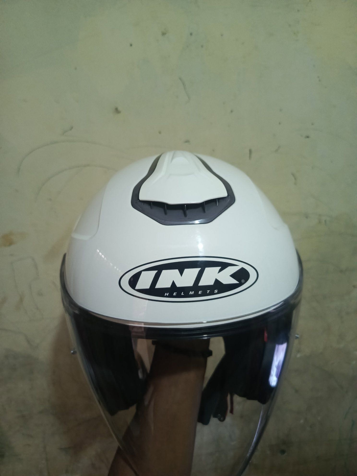 Jual Helm INK Terra 2 Putih Glossy Size L Fit M – Mulus 95%
