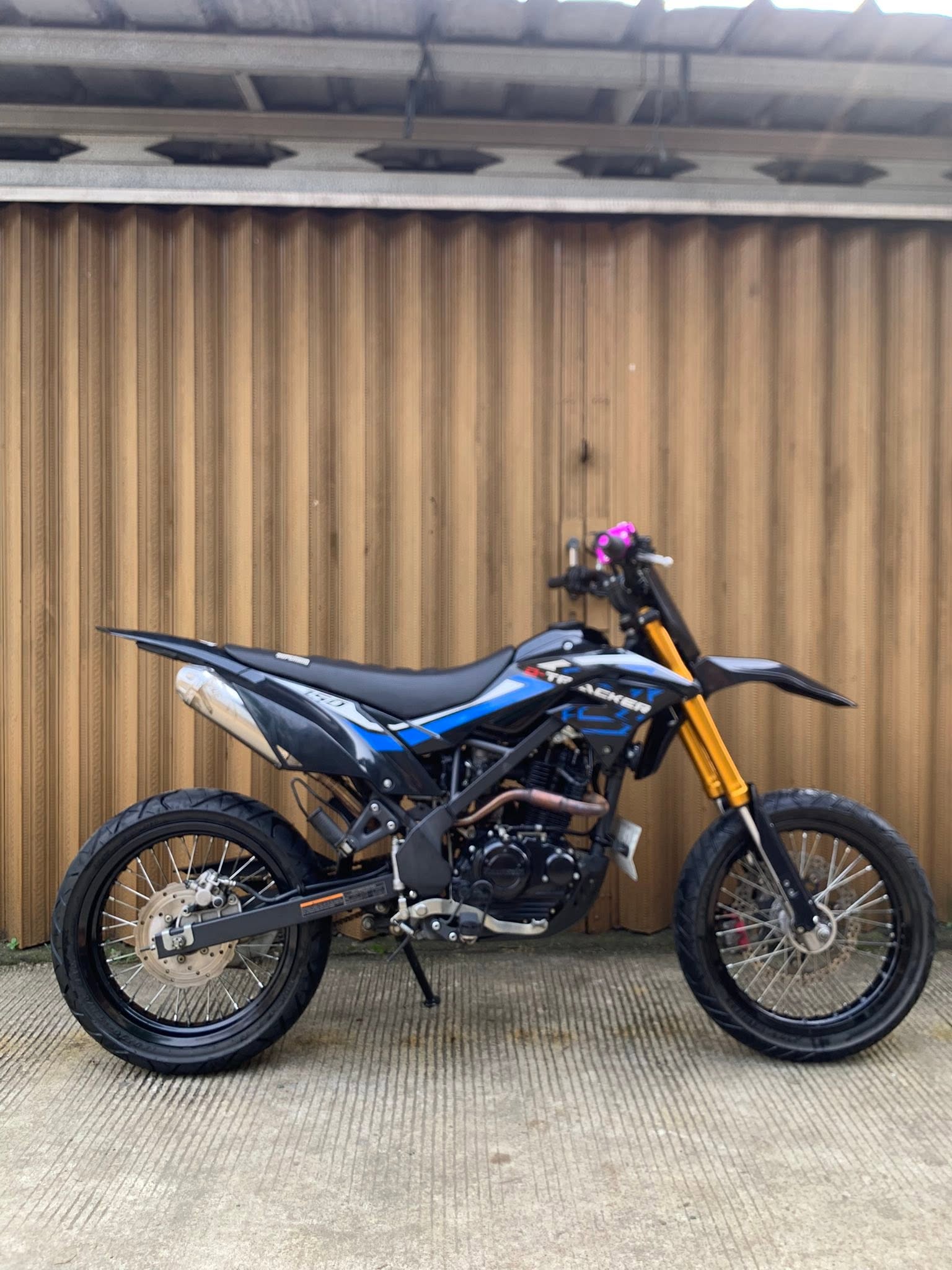 DIJUAL KAWASAKI D-TRACKER SE BLUE 2022 — SIAP PAKAI! 🔥