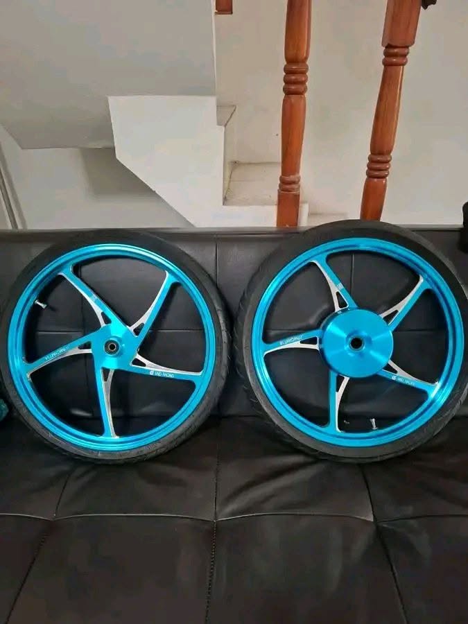 JUAL VELG SECOND RING 17 + BAN 🔥