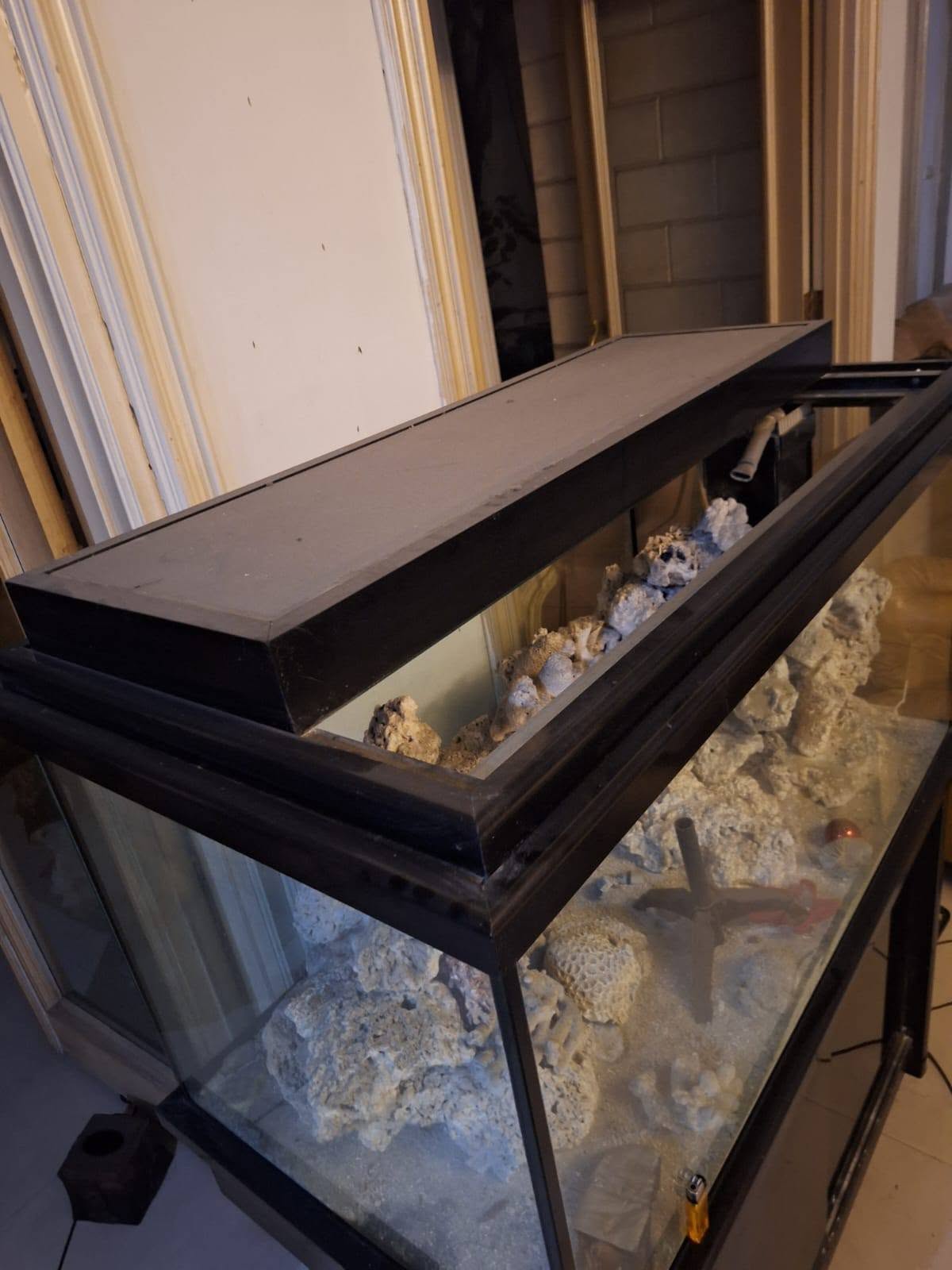 Aquarium Bekas Ikan Laut Fullset – 120×60×60 cm, Lengkap Siap Angkut!