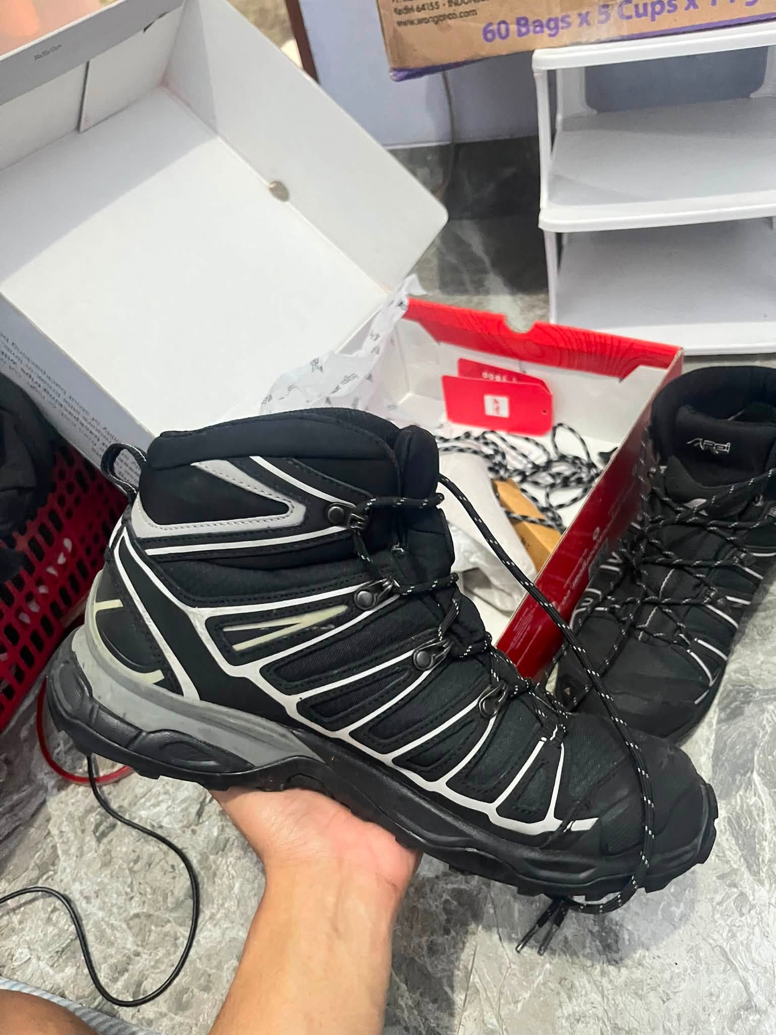 AREI Arizona Waterproof Size 43 — Baru Dipakai 3x Touring, Kondisi Mulus!