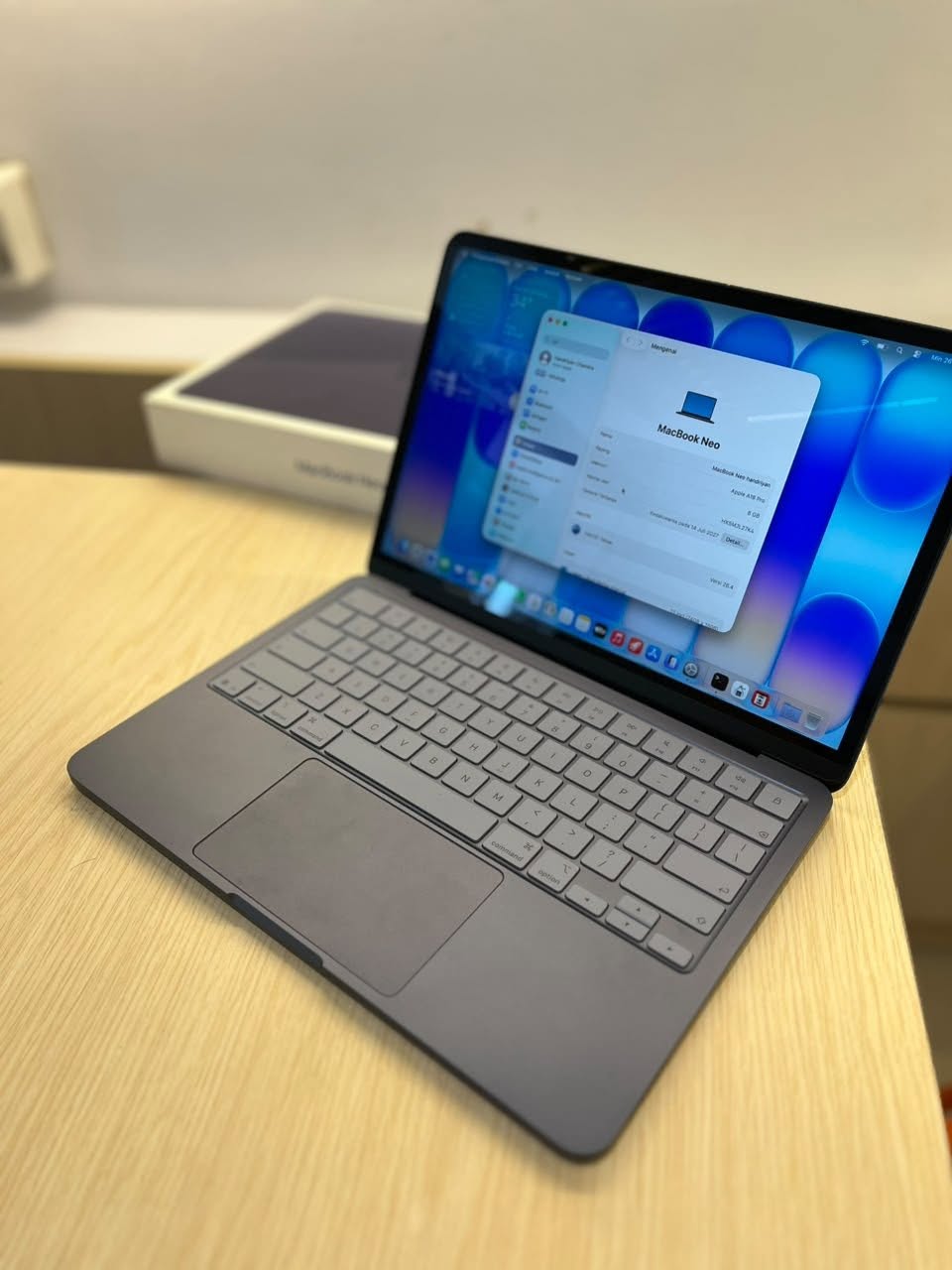 JUAL MACBOOK NEO 8/256GB INDIGO – IBOX 🔥