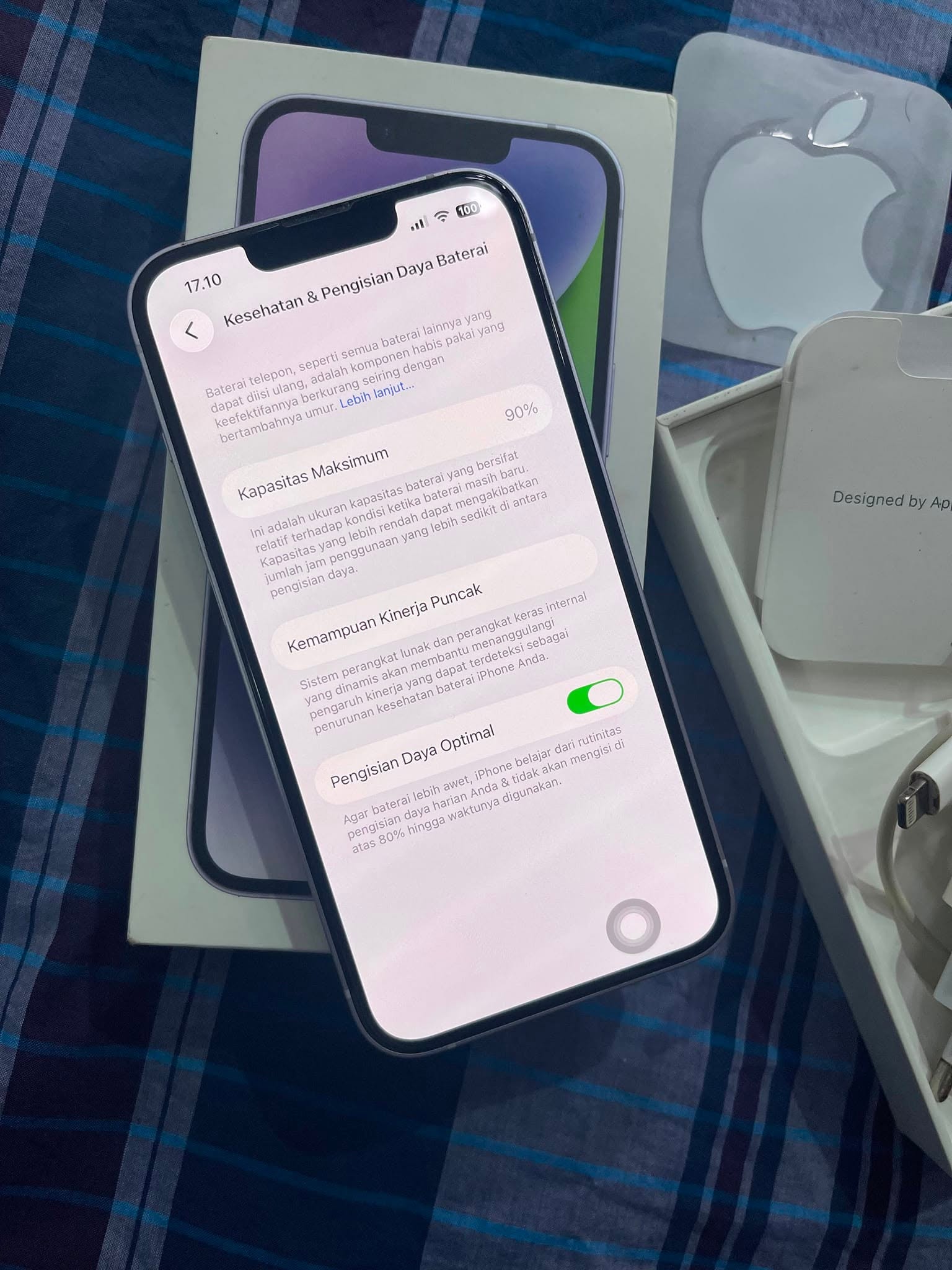 JUAL IPHONE 14 128GB – RESMI iBOX 🔥