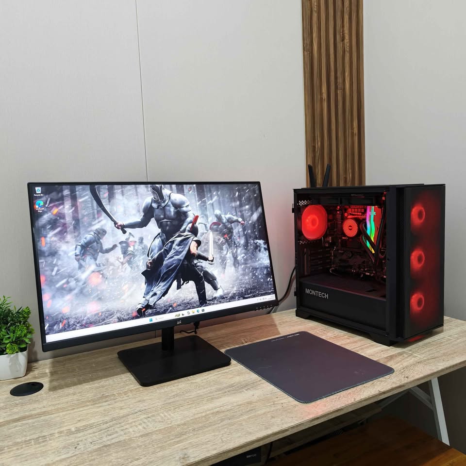 JUAL PC GAMING GEN 12 + MONITOR 27” — SIAP PAKAI!