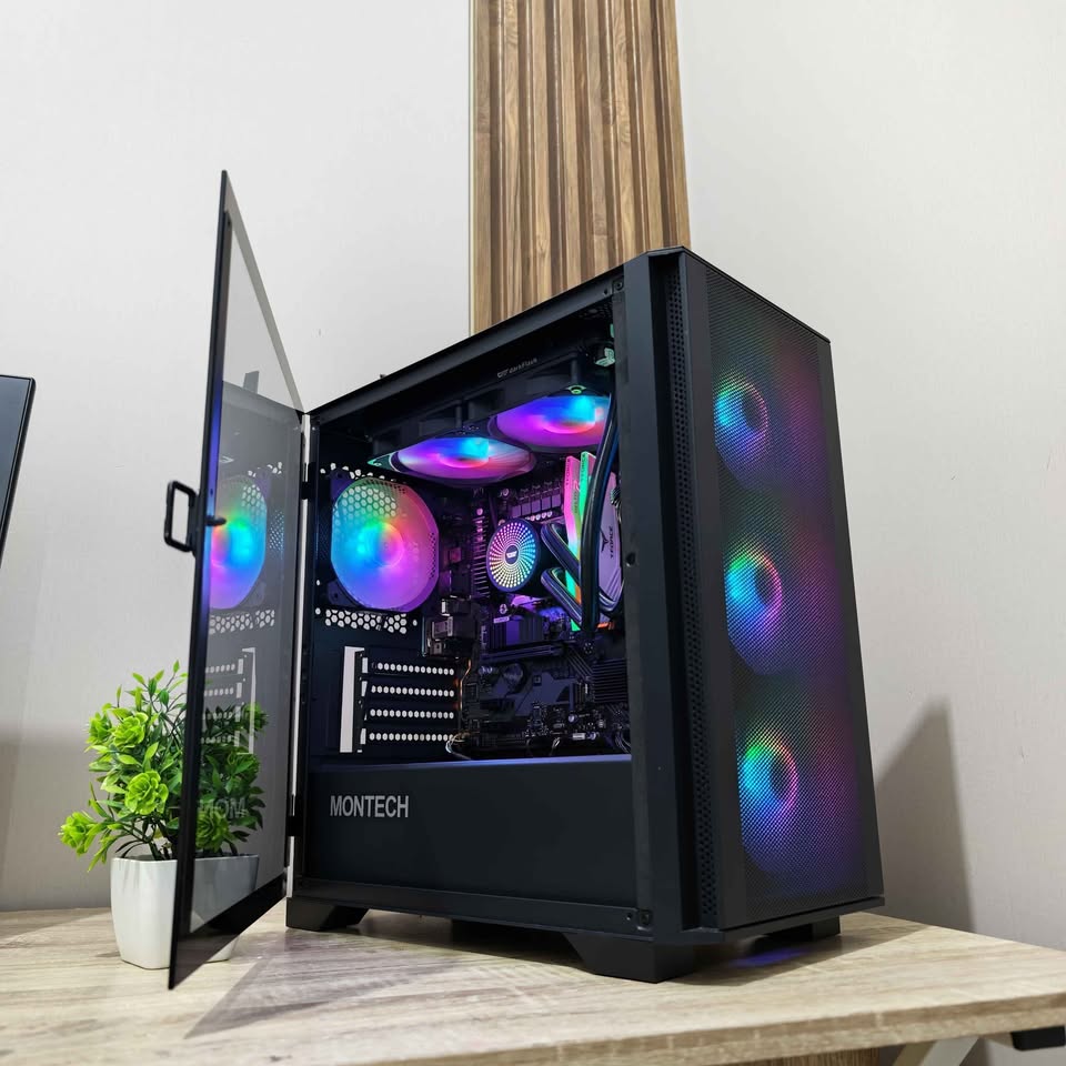 JUAL PC GAMING GEN 12 + MONITOR 27” — SIAP PAKAI!