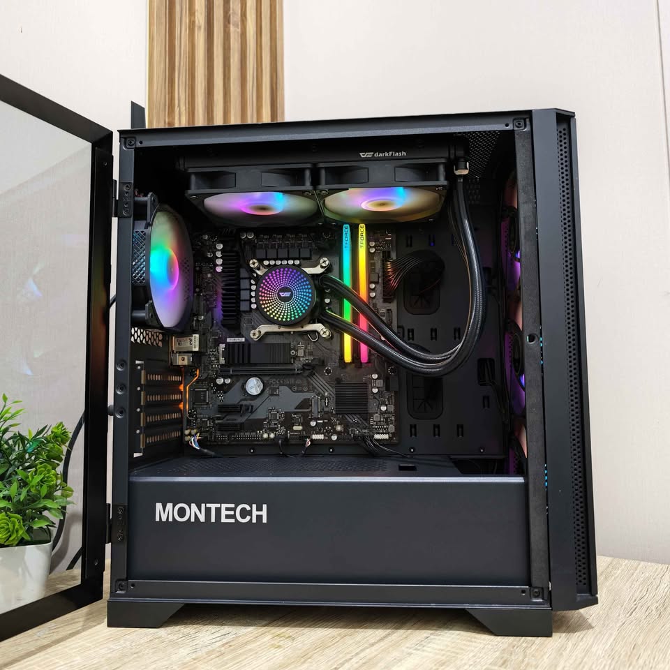 JUAL PC GAMING GEN 12 + MONITOR 27” — SIAP PAKAI!